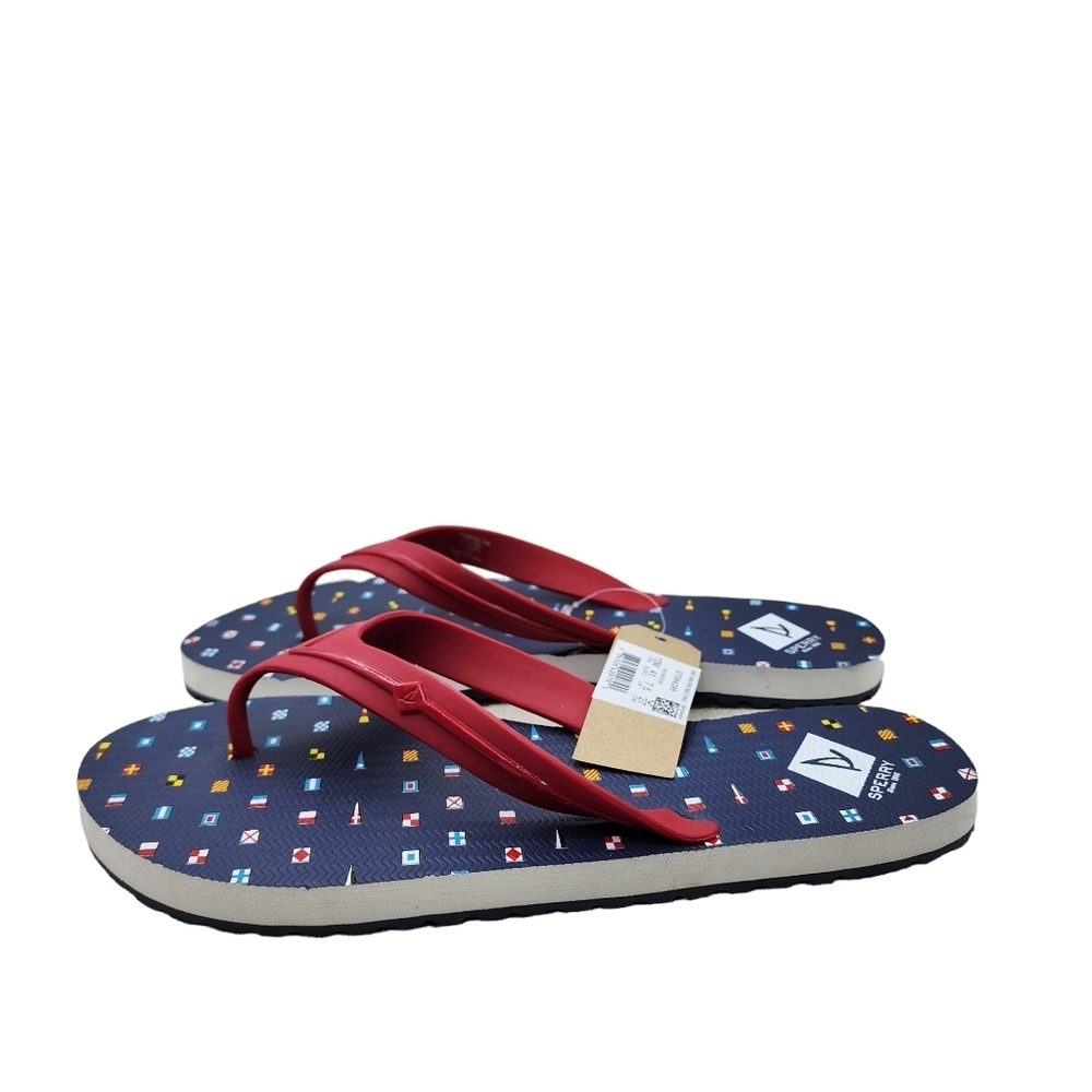 Sperry Womens Warf Thong Slip On Flip-Flops